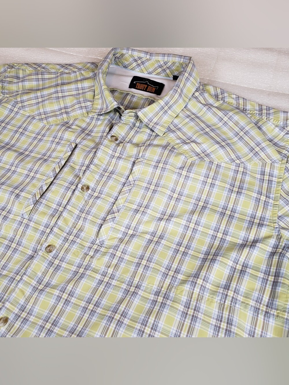 Orvis Men's 2XL XXL Trout Bum Vented Short Sleeve Shirt Summer Fishing Camping